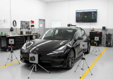 Combined static and dynamic ADAS calibration process for a vehicle in Tauranga